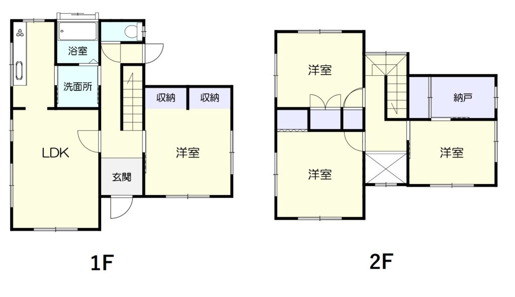 下関　彦島　江の浦　中古戸建　間取